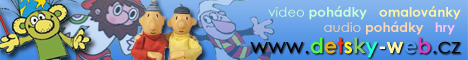 Jeden z nejlepších webů pro děti. Plný pohádek, omalovánek,her....